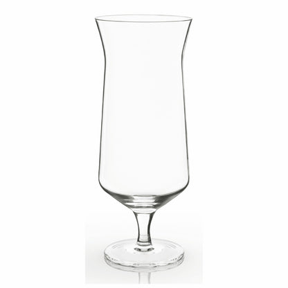 Viski® Angled Crystal Hurricane Glass