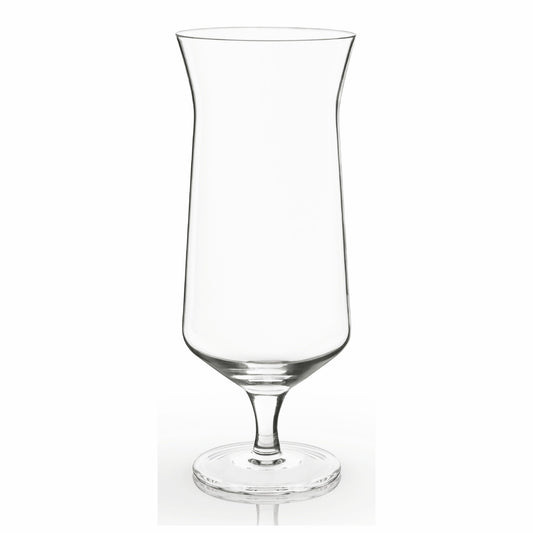 Viski® Angled Crystal Hurricane Glass