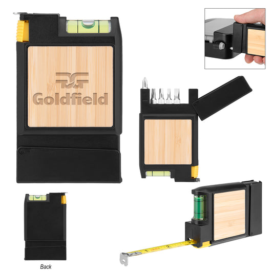 BLKBAM Bruce 7-In-1 Bamboo Multi-Tool Tape Measure