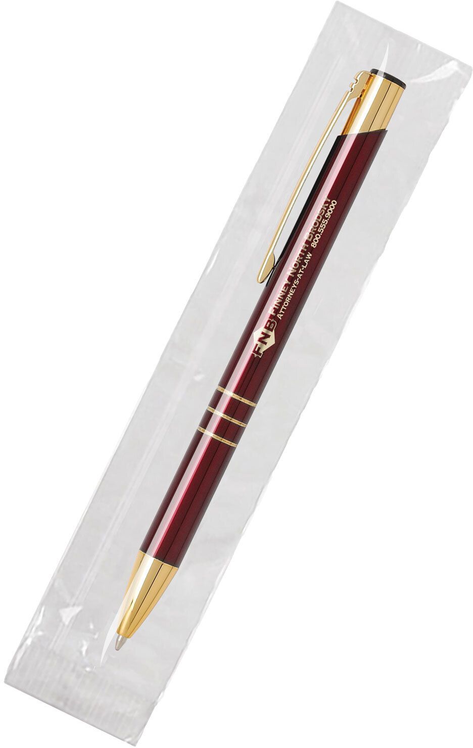 GOLD CELLO-WRAPPED DELANE® PEN