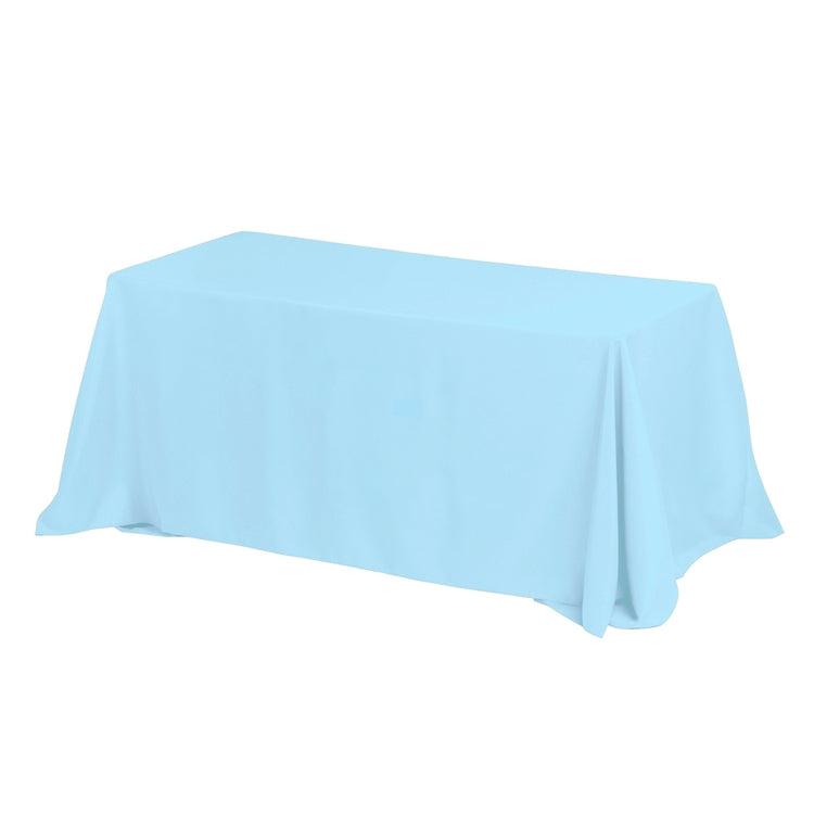 "Zenyatta Six" 4-Sided Throw Style Table Covers & Table Throws (Spot Color) / Fits 6 ft Table