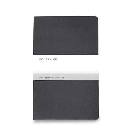 Black Moleskine® Volant Ruled Large Journal