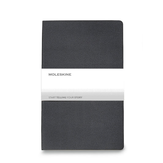 Black Moleskine® Volant Ruled Large Journal