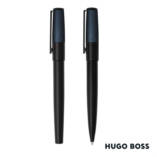 Hugo Boss® Gear Minimal Ballpoint Pen & Fountain Pen Set