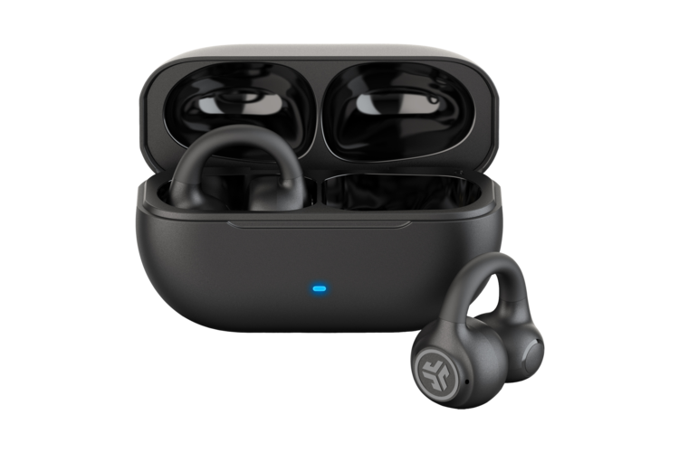JLab Flex Open Wireless Earbuds - Black
