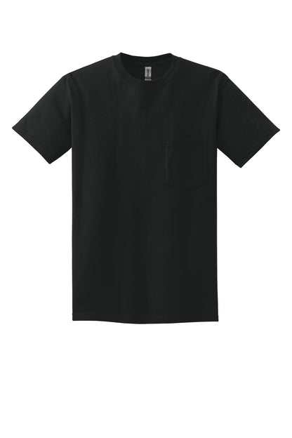 Gildan - Ultra Cotton 100% US Cotton T-Shirt with Pocket. 2300