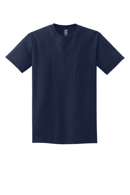 Gildan - Ultra Cotton 100% US Cotton T-Shirt with Pocket. 2300