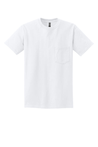 Gildan - Ultra Cotton 100% US Cotton T-Shirt with Pocket. 2300