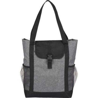 Gray Buckle 11" Tablet Tote