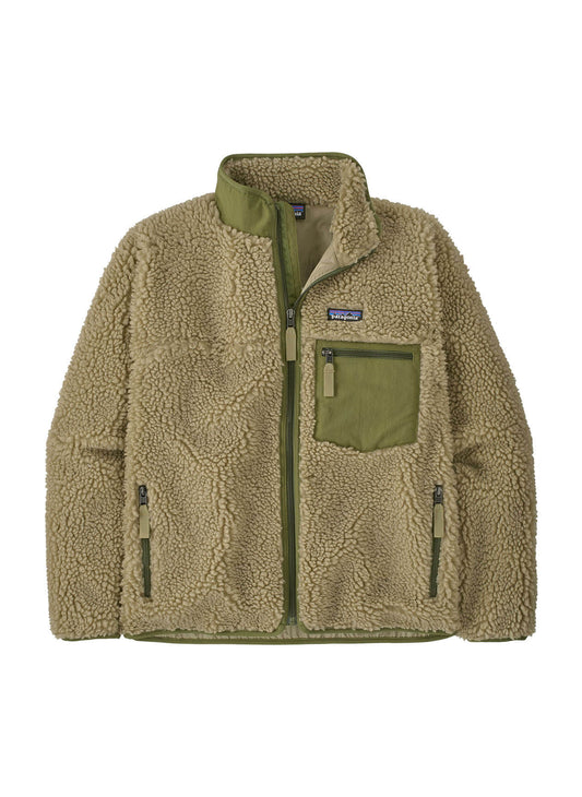 Patagonia Women's Classic Retro-X Jacket FA25 - Natural w/Light Violet - XXS