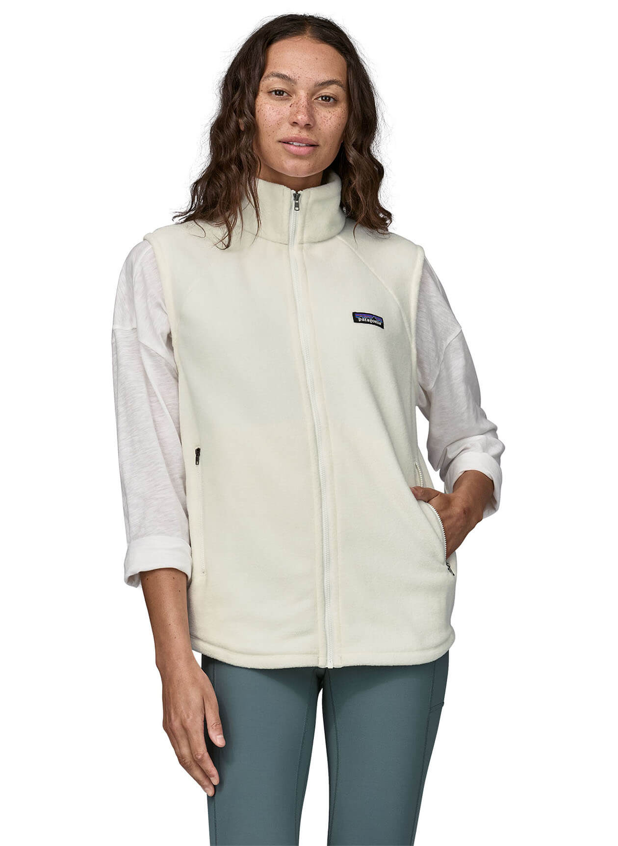 Patagonia Women's Classic Microdini Vest - Birch White - XS