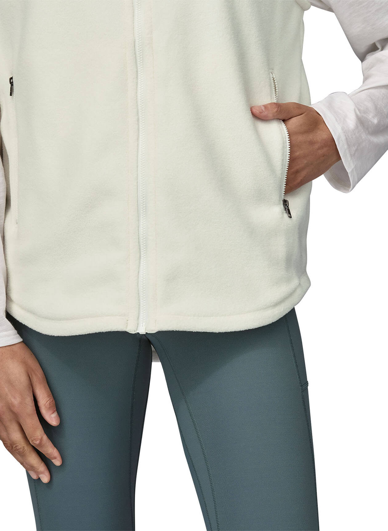 Patagonia Women's Classic Microdini Vest - Birch White - XS