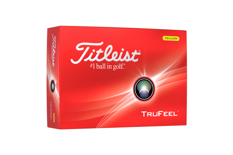 Titleist TruFeel Golf Balls - Yellow