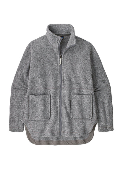 Patagonia Women's Better Sweater Oversized Coat - Birch White - XS