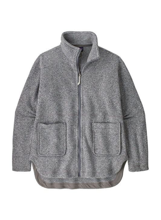 Patagonia Women's Better Sweater Oversized Coat - Birch White - XS