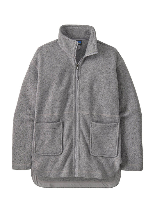 Patagonia Women's Better Sweater Oversized Coat - Birch White - XS