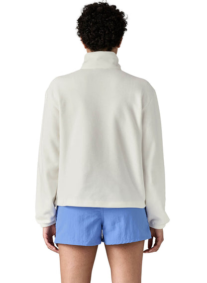 Patagonia Women's Micro D 1/2 Zip Fleece Pullover - Birch White - XXS