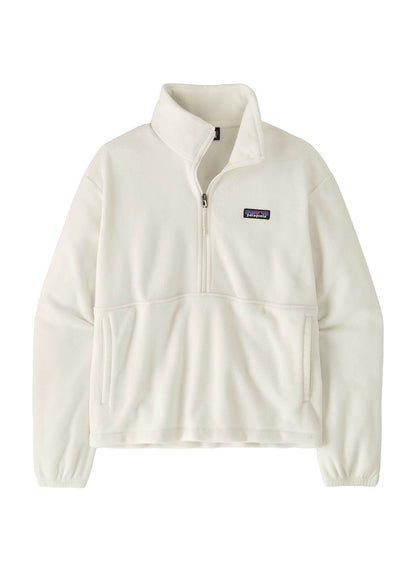 Patagonia Women's Micro D 1/2 Zip Fleece Pullover - Birch White - XXS