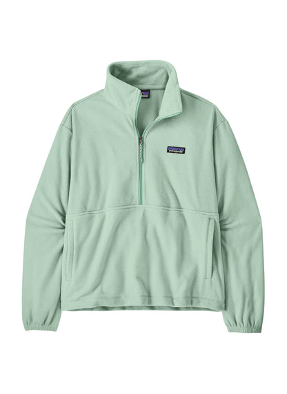 Patagonia Women's Micro D 1/2 Zip Fleece Pullover - Birch White - XXS