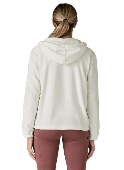 Patagonia Women's Micro D Fleece Hoody - Birch White - XXS