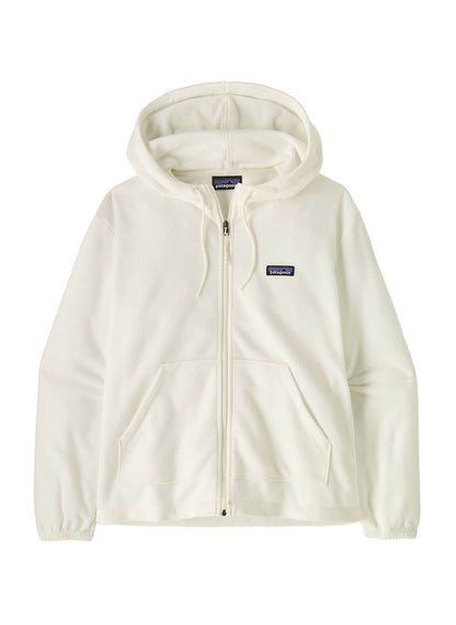 Patagonia Women's Micro D Fleece Hoody - Birch White - XXS