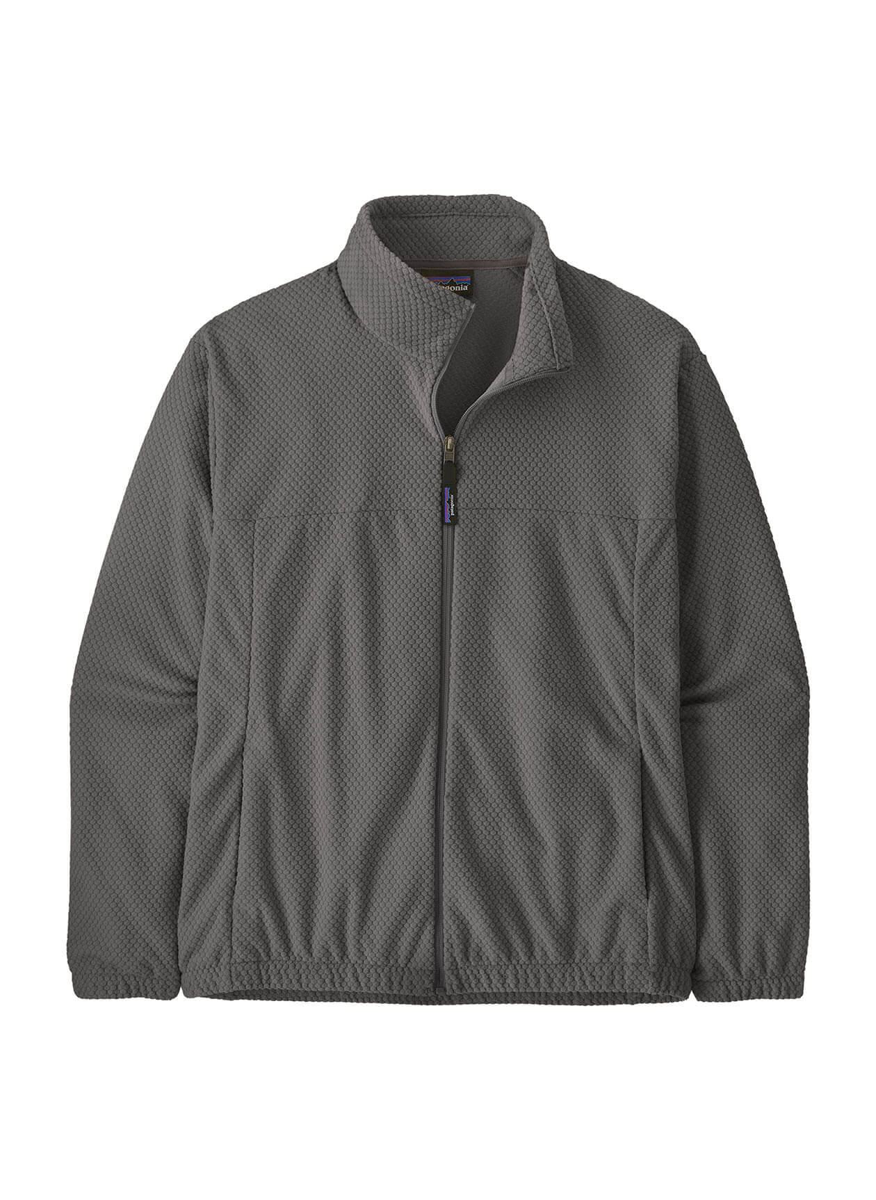 Patagonia Men's Textured Fleece Jacket - Black - XS