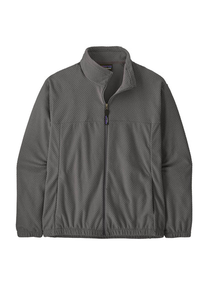 Patagonia Men's Textured Fleece Jacket - Black - XS