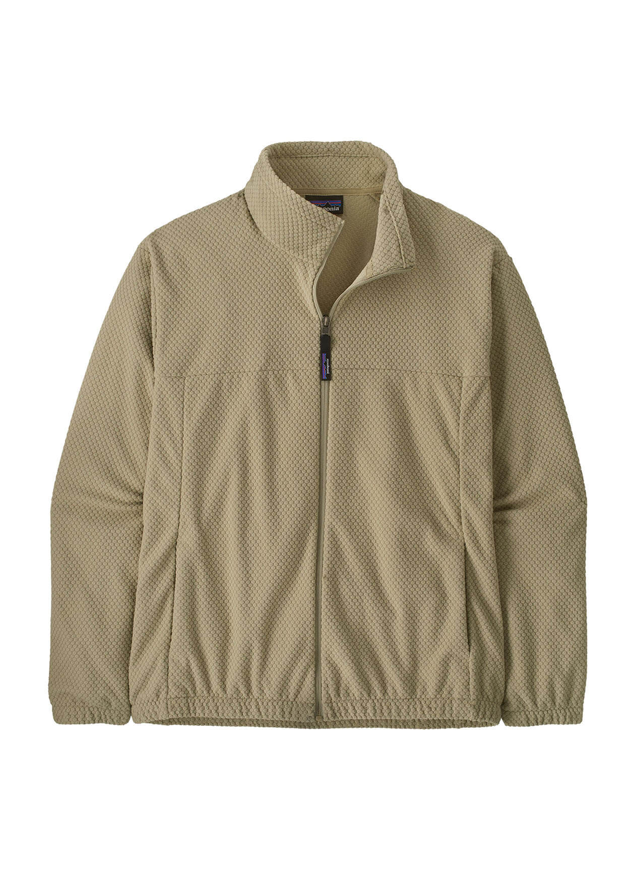 Patagonia Men's Textured Fleece Jacket - Black - XS