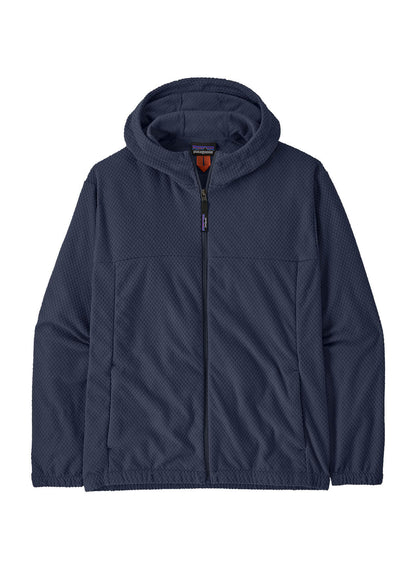 Patagonia Men's Textured Fleece Hoody Jacket - Black - XS