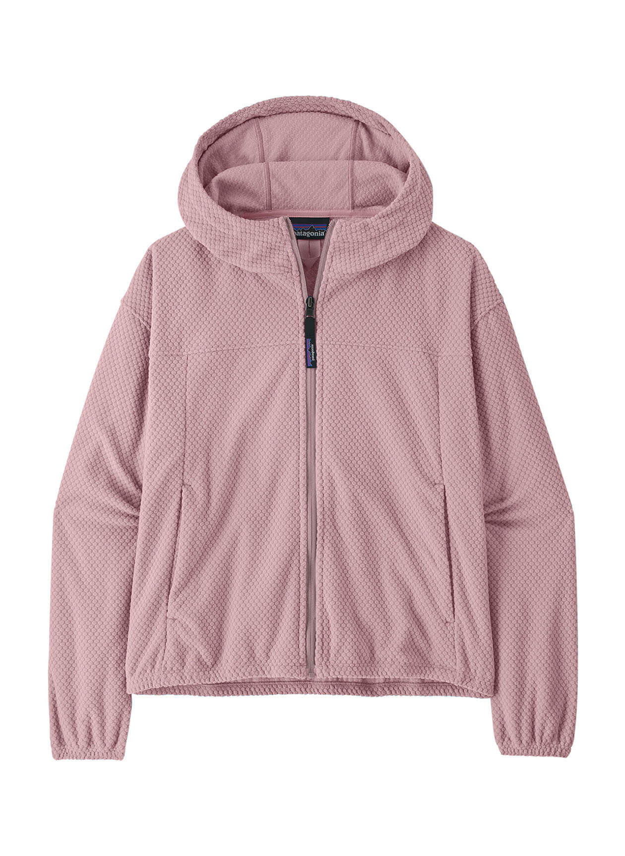 Patagonia Women's Textured Fleece Hoody Jacket - Black - XS