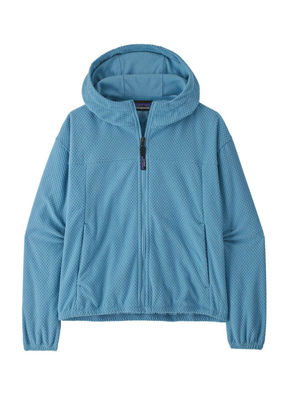 Patagonia Women's Textured Fleece Hoody Jacket - Black - XS