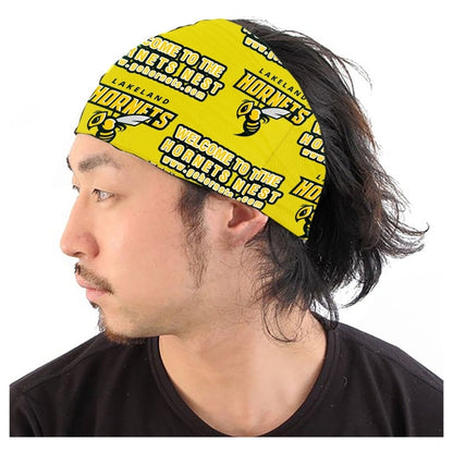 "THE AURORA BANDANA" Headband and Neck Wear Full Color Sublimation - Import Air Ship – 22” x 22”