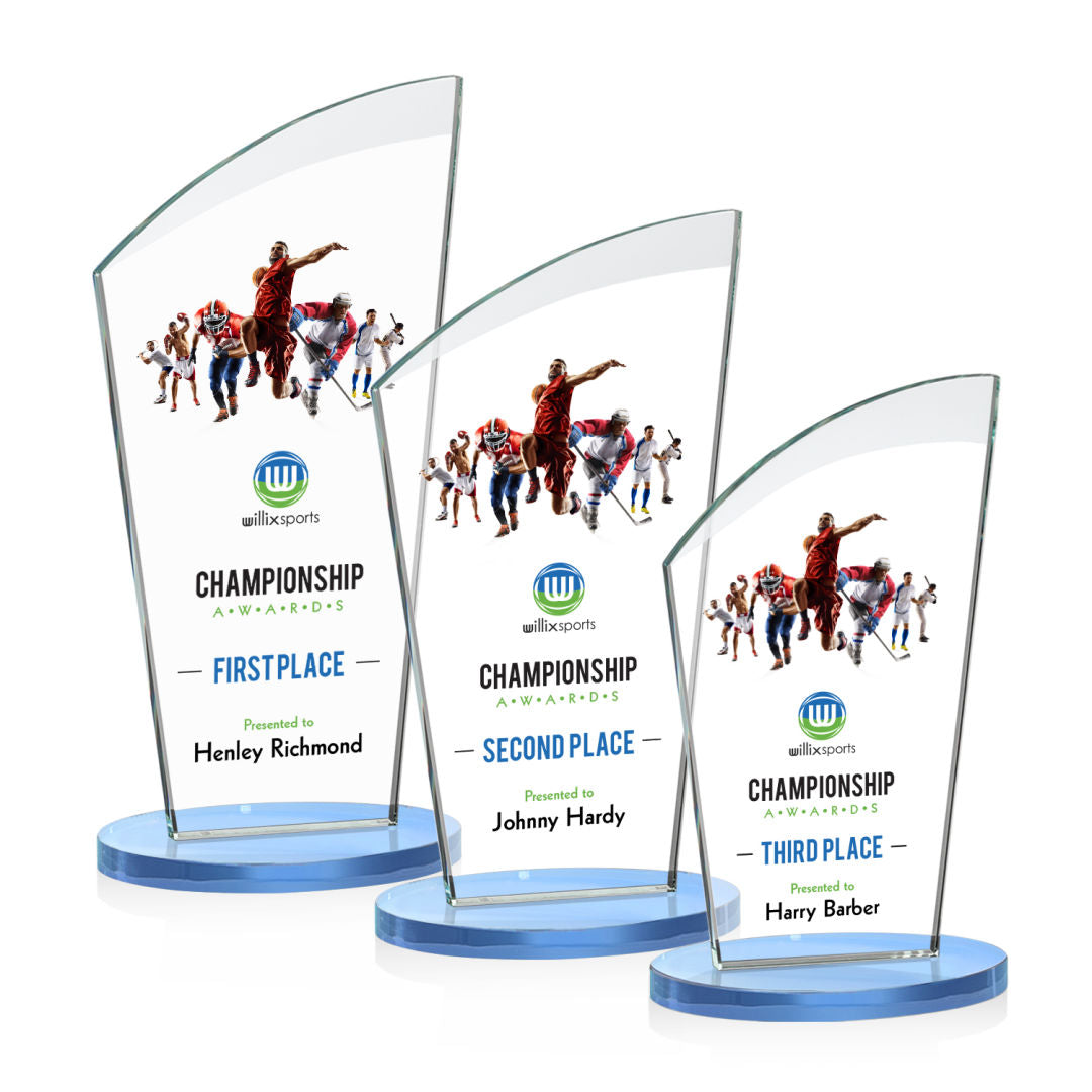 Tomkins VividPrint™ Award - Sky Blue
