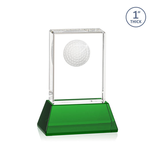 Pennington Golf VividPrint™ Award on Base - Green