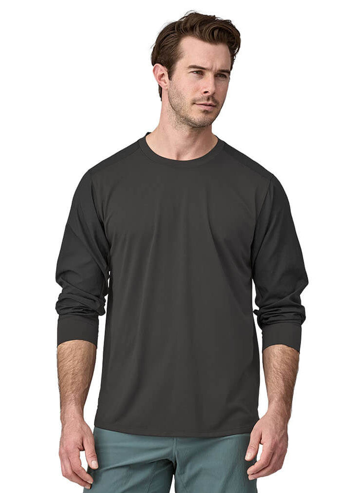 Patagonia Men's Dirt Craft Long-Sleeve Jersey - Black - XS