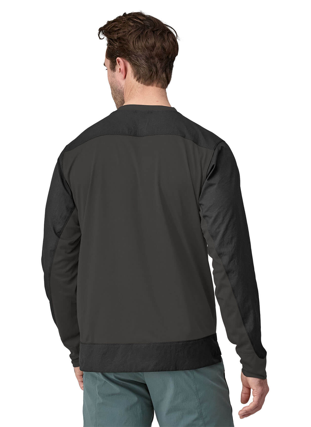 Patagonia Men's Dirt Craft Long-Sleeve Jersey - Black - XS
