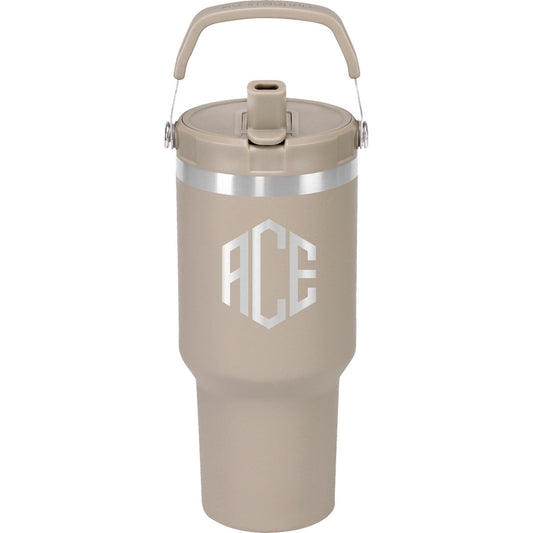 34oz Urban Peak® Pinnacle Flip Straw Tumbler