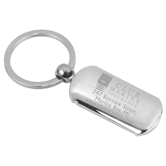 "Jens" Laser Engraved Metal Keyholder