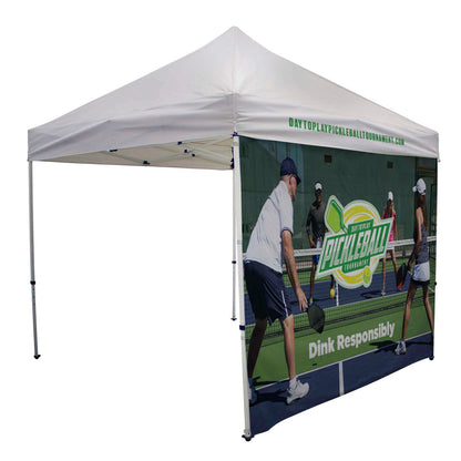 10' Tent Full Wall (Dye Sublimated, Double-Sided)