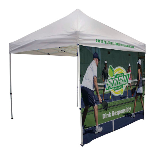 10' Tent Full Wall (Dye Sublimated, Double-Sided)