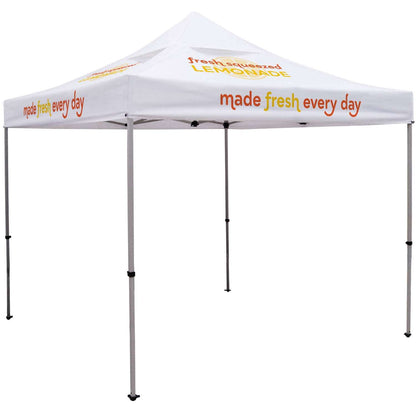 10' Deluxe Tent Kit with Vented Canopy (Imprinted, 4 Locations)