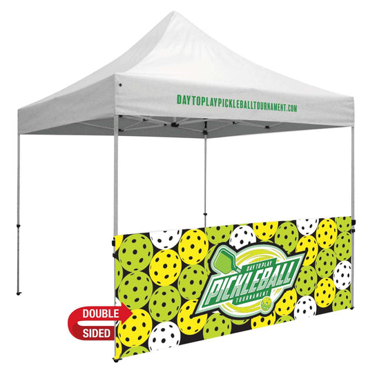 10' Premium Tent Half Wall Kit (Dye Sublimated, Double-Sided)