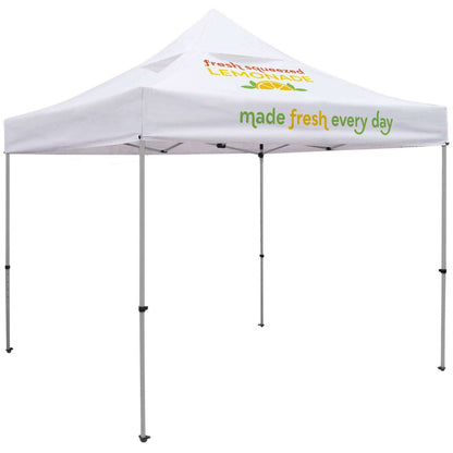 10' Premium Tent Kit with Vented Canopy (Imprinted, 2 Locations)