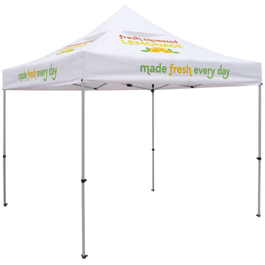 10' Premium Tent Kit with Vented Canopy (Imprinted, 4 Locations)