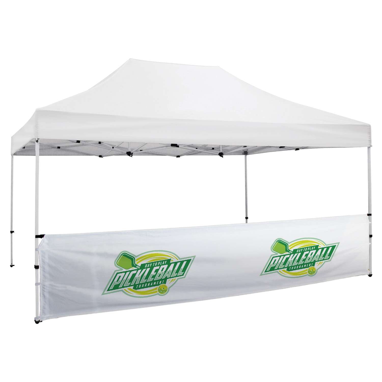 15' Premium Tent Half Wall Kit (Full-Color Imprint)