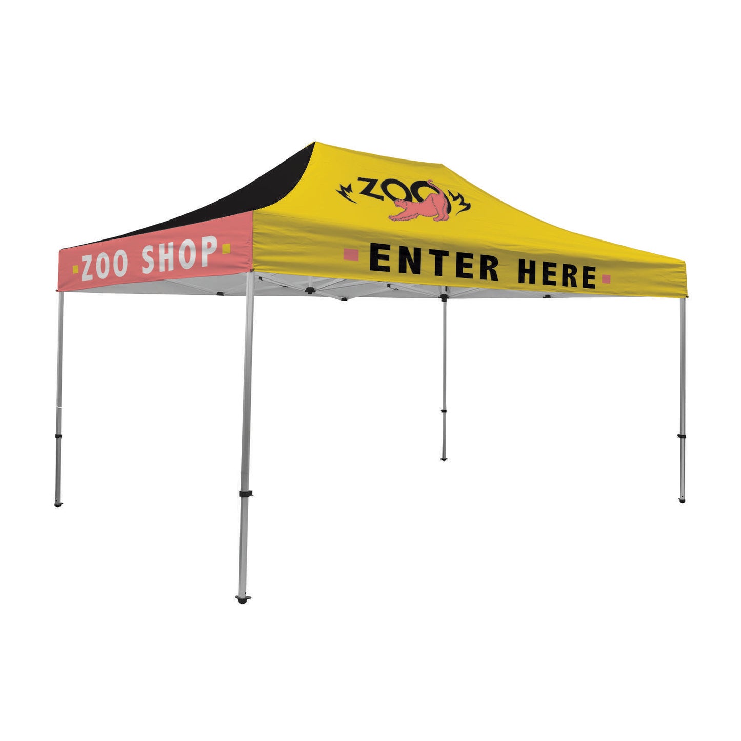 15' Premium Tent Kit (Full-Bleed Dye Sublimation)