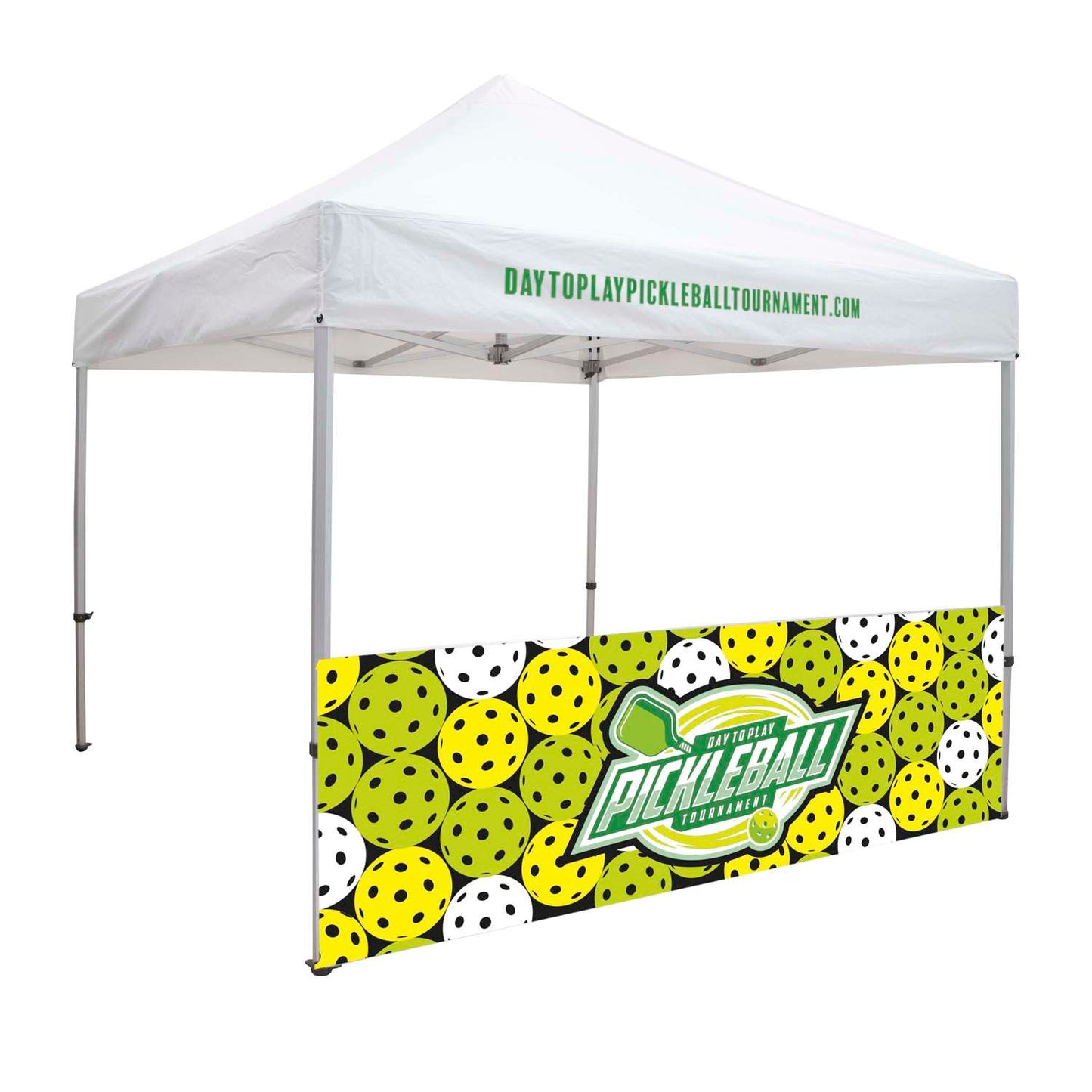 10' Elite Tent Half Wall Kit (Dye Sublimated, Single-Sided)