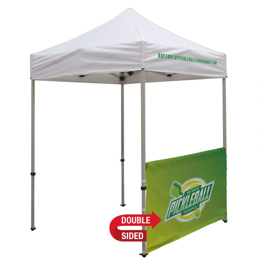 6' Tent Half Wall (Dye Sublimated, Double-Sided)