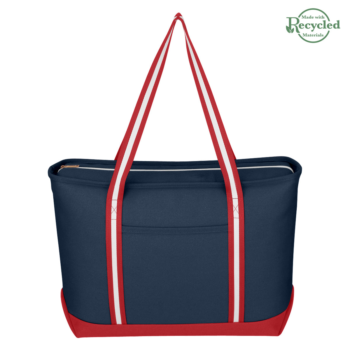 Large Cotton Canvas Admiral Tote Bag