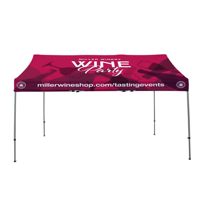 10' x 15' Premium Gable Tent Kit (Dye Sub Full-Color Full-Bleed)